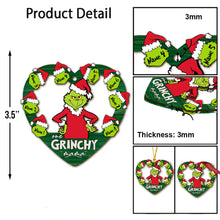 Load image into Gallery viewer, Personalized Grinch Christmas Ornament Custom Name Gift for Mom
