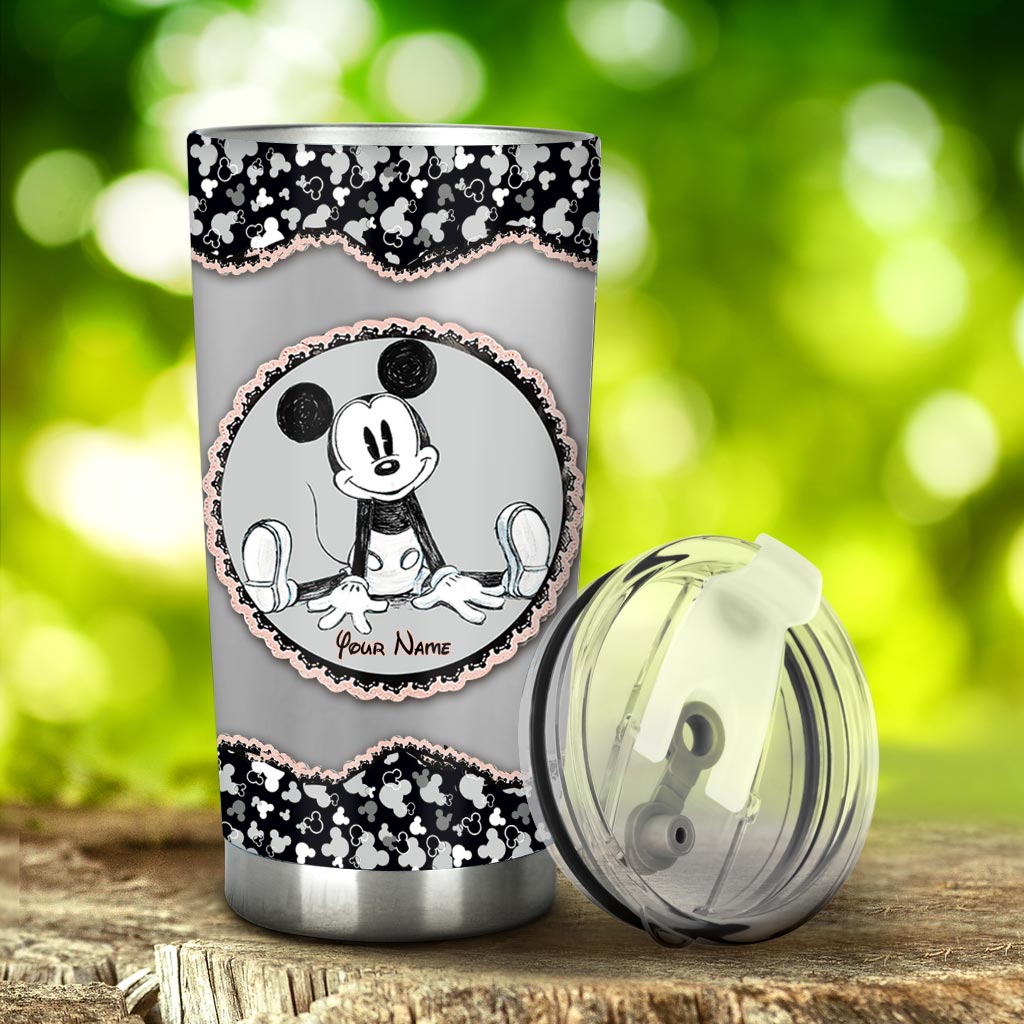 Personalized Mouse Ears Tumbler Custom Name Gift for Birthday