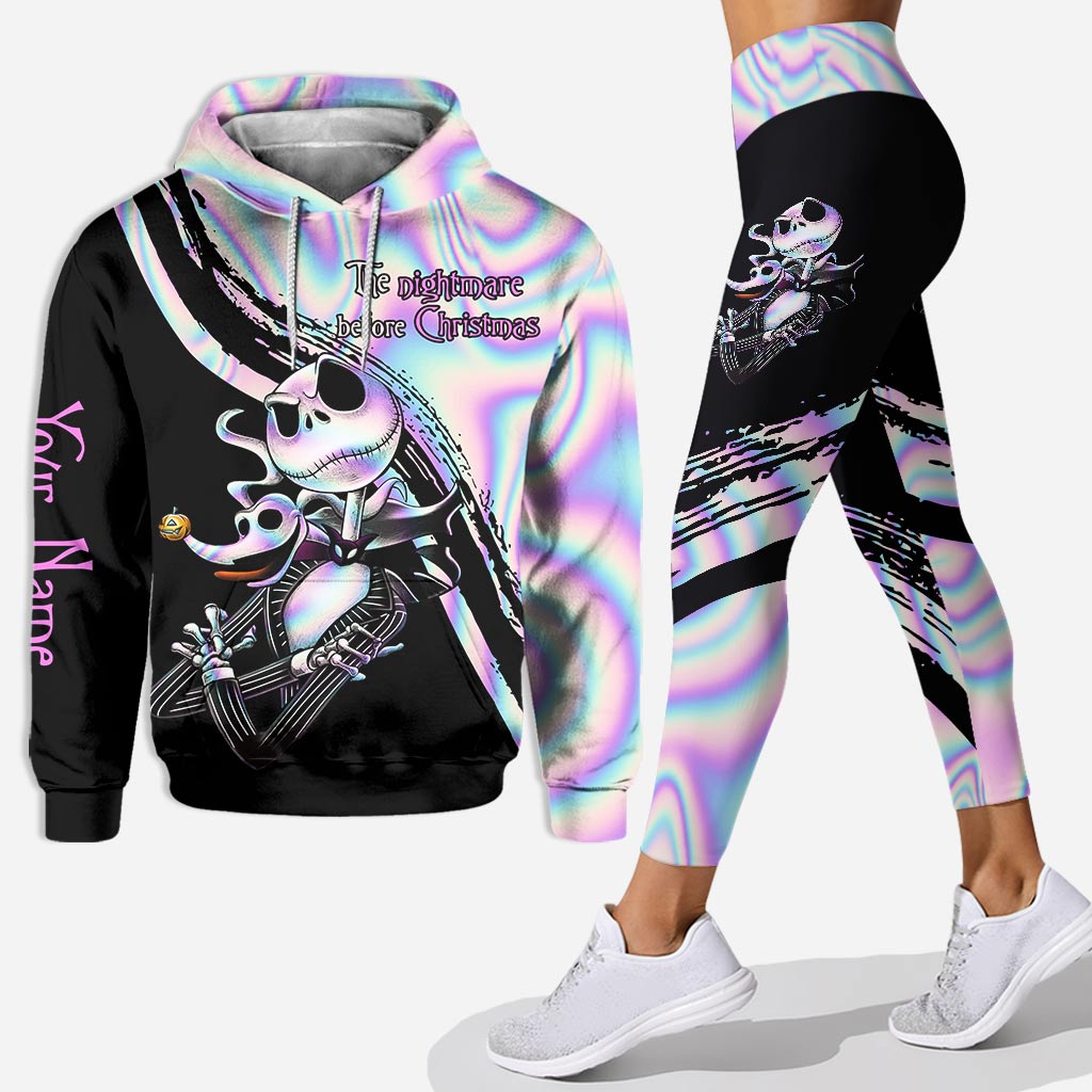 Personalized Nightmare Before Christmas Hoodie & Leggings Set