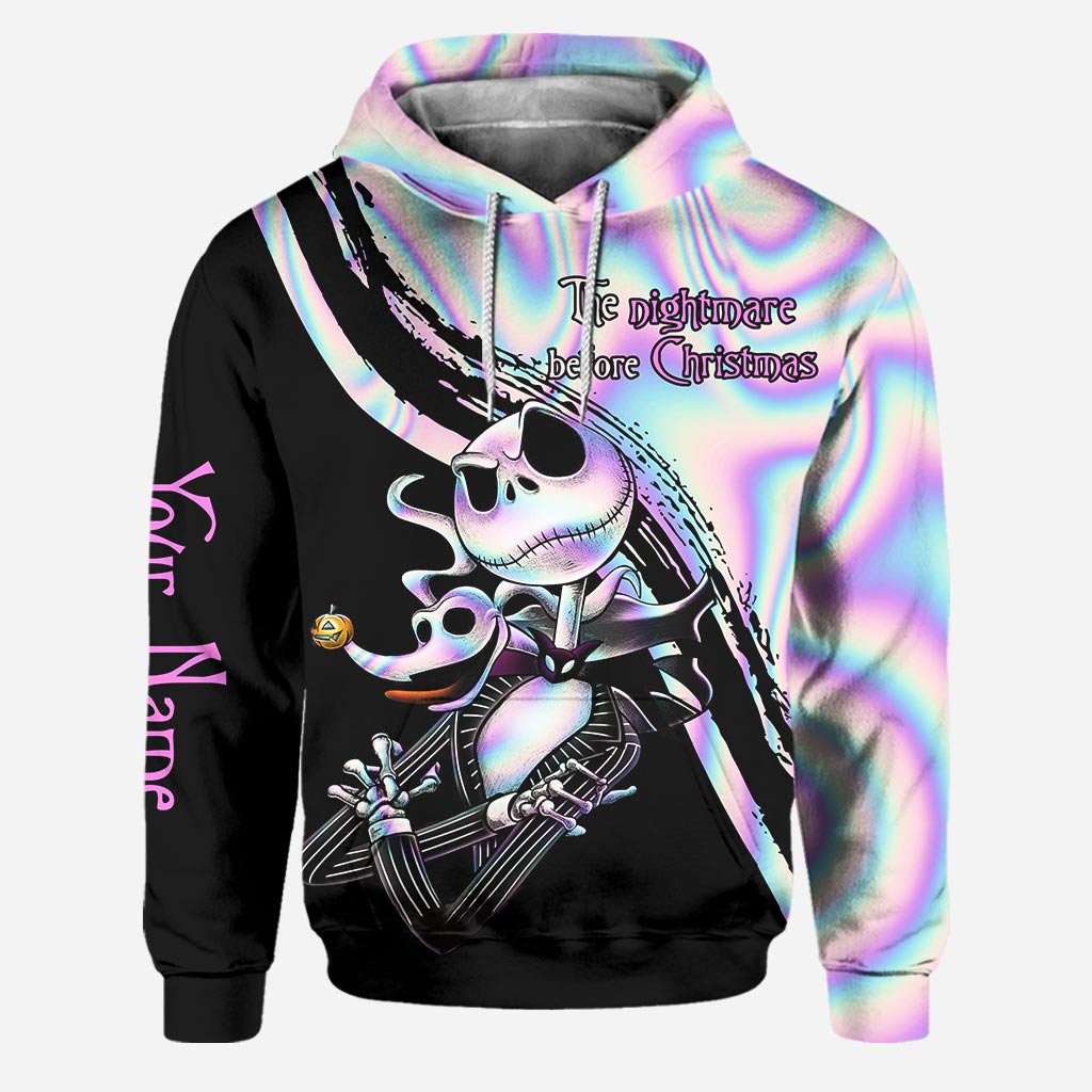 Personalized Nightmare Before Christmas Hoodie & Leggings Set
