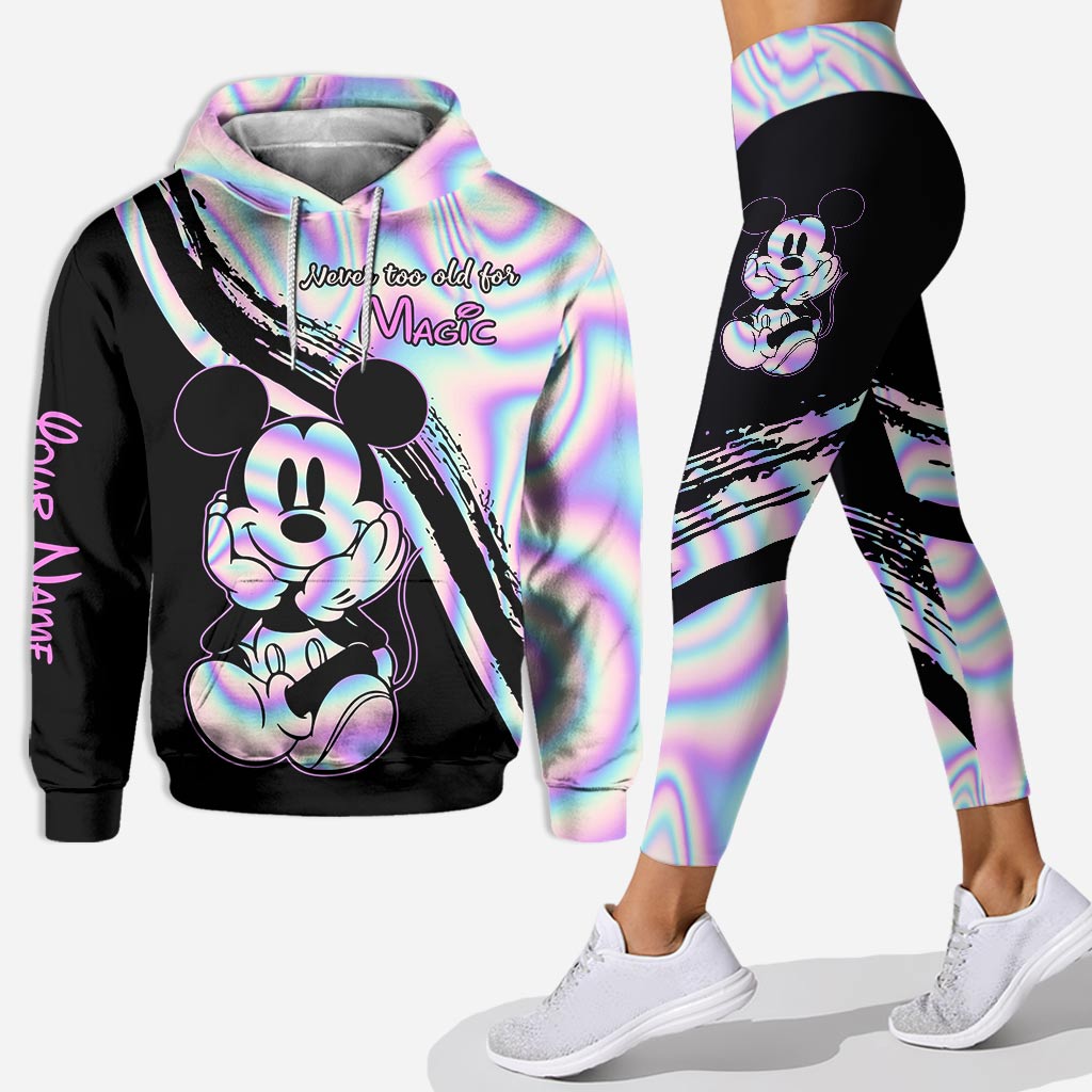 Personalized Mouse Hoodie and Leggings Custom Name Gift for Her