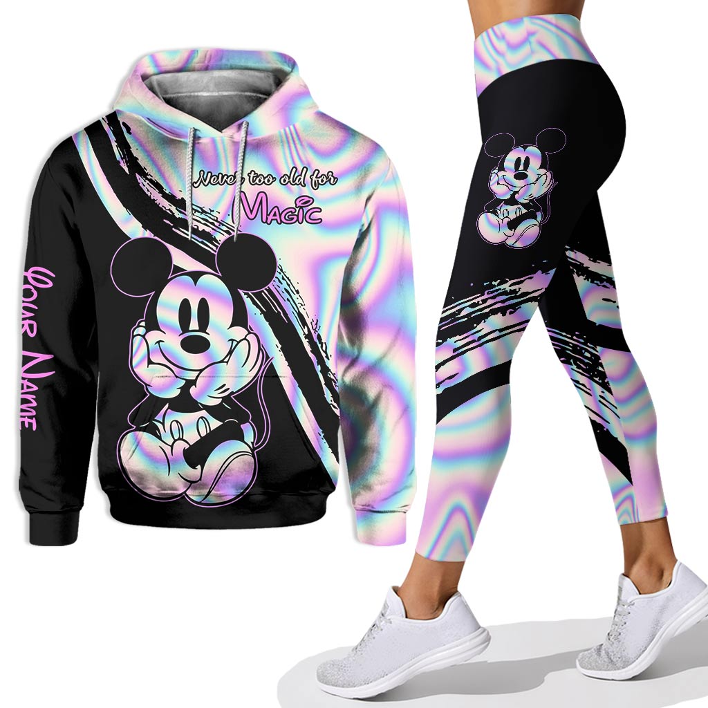 Personalized Mouse Hoodie and Leggings Custom Name Gift for Her