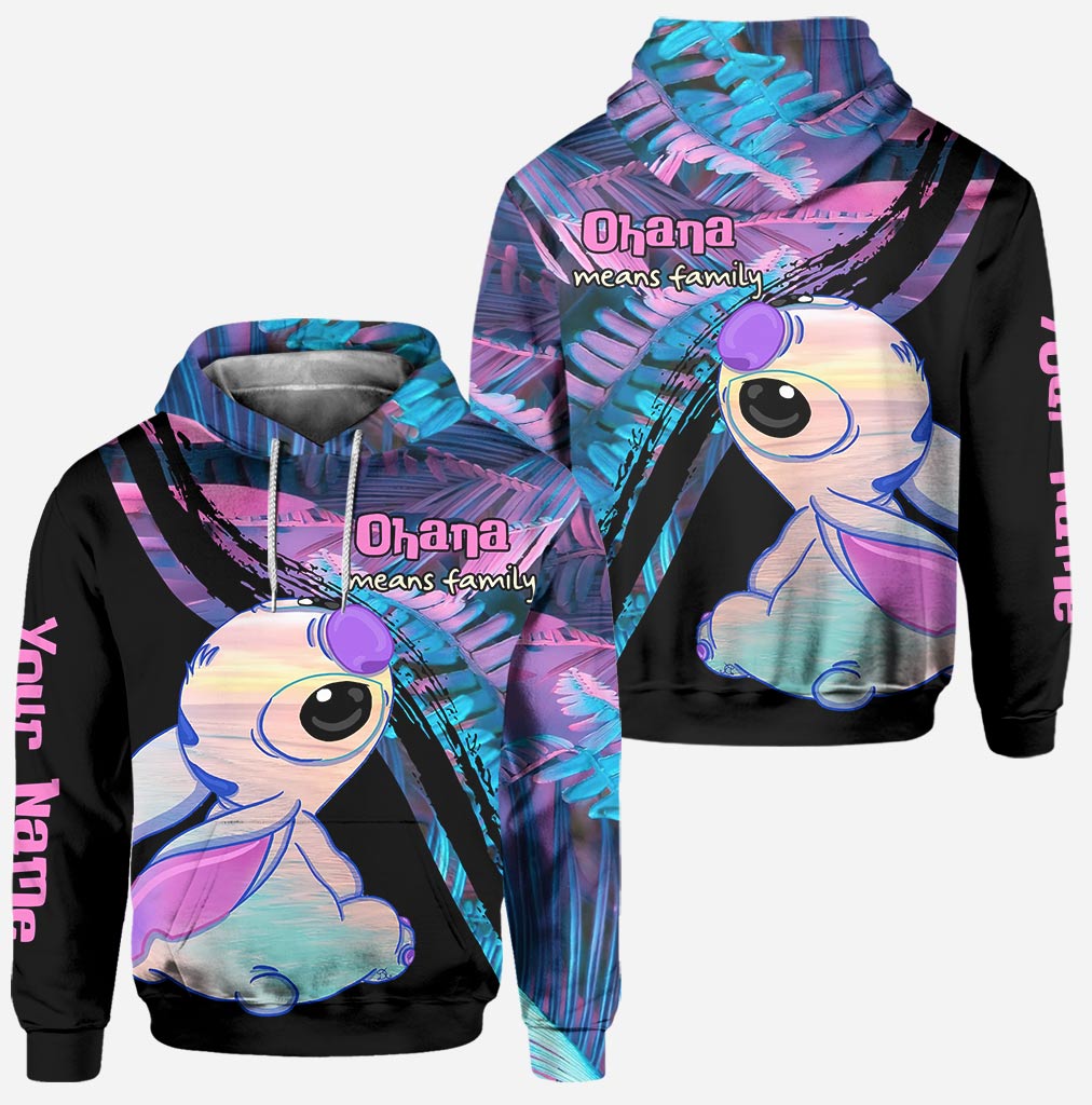 Personalized Ohana Means Family Hoodie & Leggings Set Gift
