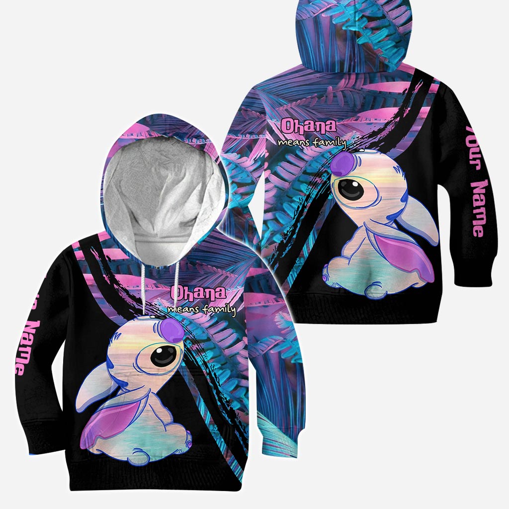 Personalized Ohana Means Family Hoodie & Leggings Set Gift