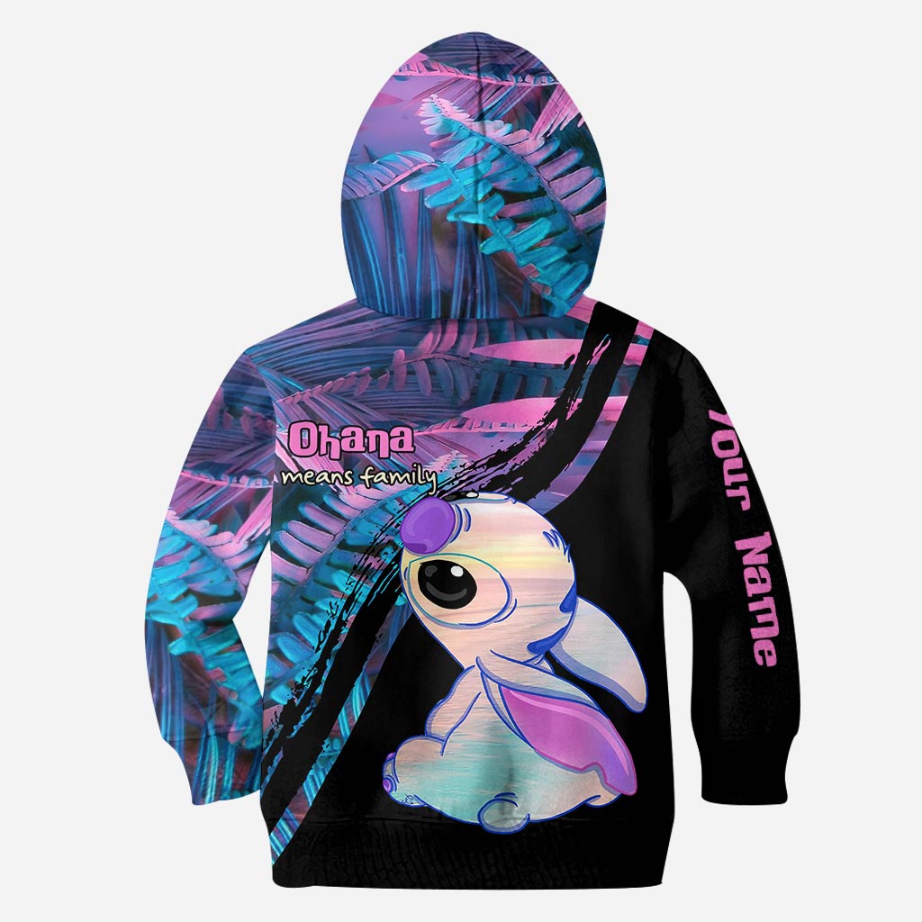 Personalized Ohana Means Family Hoodie & Leggings Set Gift