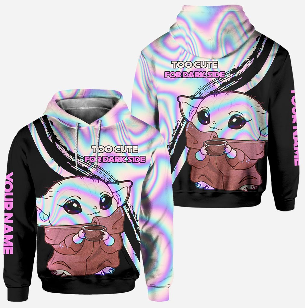 Personalized Hoodie & Leggings Set Cute Baby Yoda Gift Idea