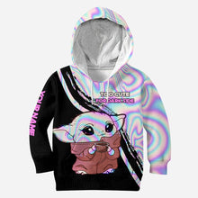 Load image into Gallery viewer, Personalized Hoodie &amp; Leggings Set Cute Baby Yoda Gift Idea
