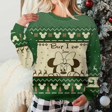 Load image into Gallery viewer, Personalized Christmas Mouse Sweater Custom Name Gift
