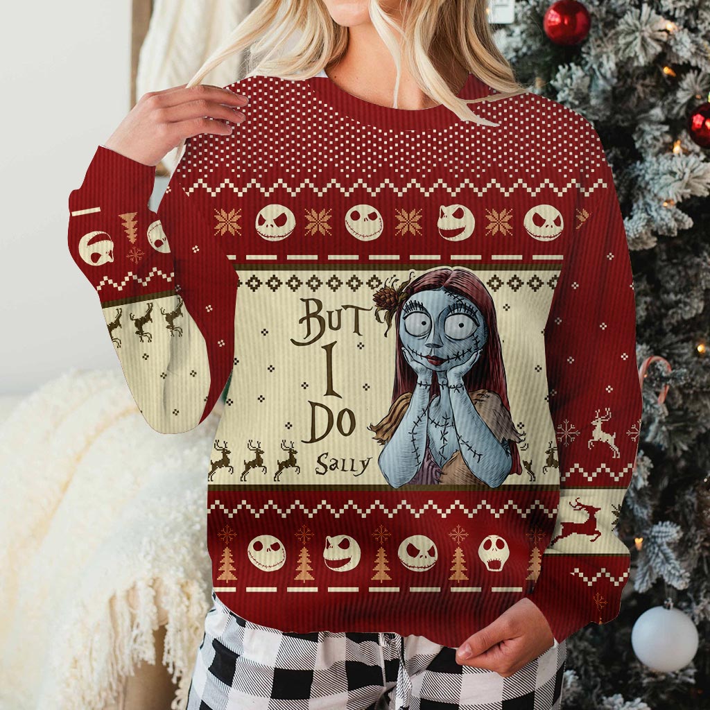 Personalized Nightmare Before Christmas Sweater for Couples
