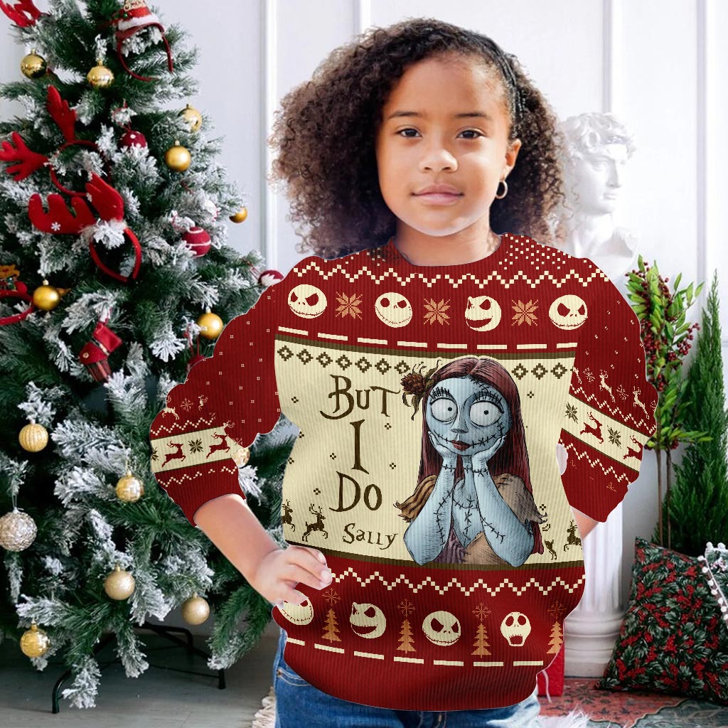 Personalized Nightmare Before Christmas Sweater for Couples