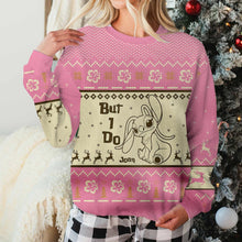 Load image into Gallery viewer, Personalized Christmas Ohana Sweater Custom Name Gift for Couples

