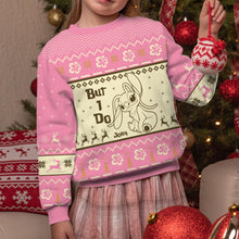 Load image into Gallery viewer, Personalized Christmas Ohana Sweater Custom Name Gift for Couples
