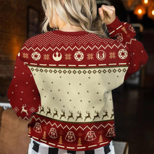 Load image into Gallery viewer, Personalized Christmas Sweater Custom Names Gift for Couples

