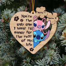 Load image into Gallery viewer, Personalized Christmas Ohana Ornament Custom Name Keepsake Gift
