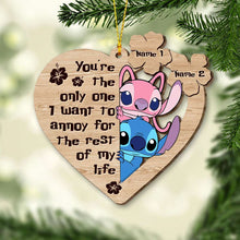 Load image into Gallery viewer, Personalized Christmas Ohana Ornament Custom Name Keepsake Gift
