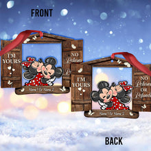 Load image into Gallery viewer, Personalized Christmas Mouse Ornament Custom Name Gift
