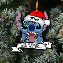 Load image into Gallery viewer, Personalized Christmas Ohana Ornament Custom Name Gift
