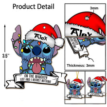 Load image into Gallery viewer, Personalized Christmas Ohana Ornament Custom Name Gift
