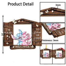 Load image into Gallery viewer, Personalized Christmas Ohana Ornament Custom Name Gift for Couples
