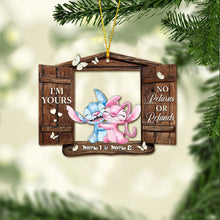 Load image into Gallery viewer, Personalized Christmas Ohana Ornament Custom Name Gift for Couples
