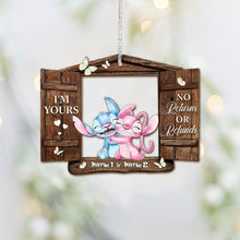 Load image into Gallery viewer, Personalized Christmas Ohana Ornament Custom Name Gift for Couples
