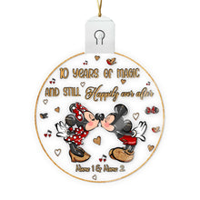 Load image into Gallery viewer, Personalized LED Acrylic Christmas Ornament Custom Names Gift
