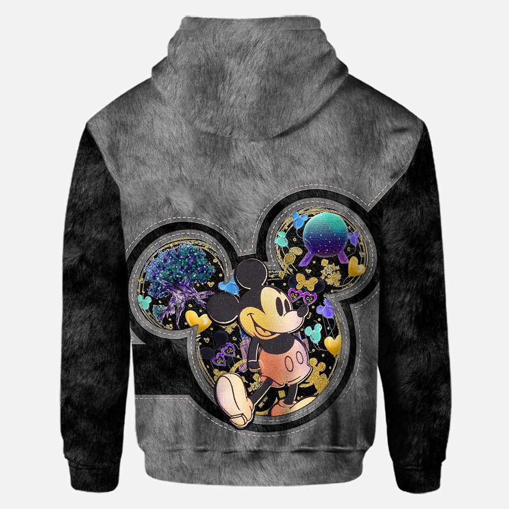 Personalized Mouse Hoodie and Leggings Custom Name Gift for Kids