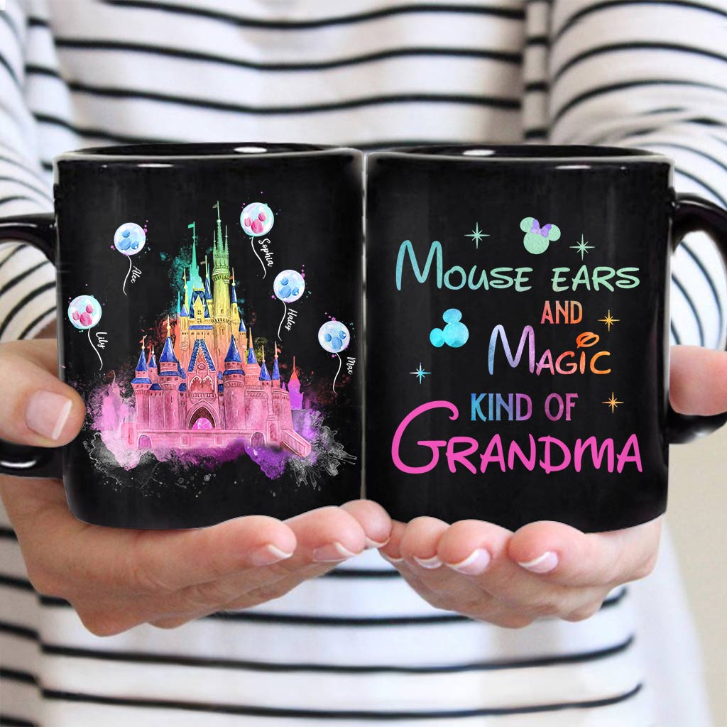 Personalized Mouse Mug Magic Kind of Grandma Gift 11oz