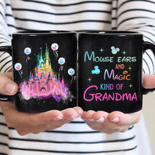 Load image into Gallery viewer, Personalized Mouse Mug Magic Kind of Grandma Gift 11oz
