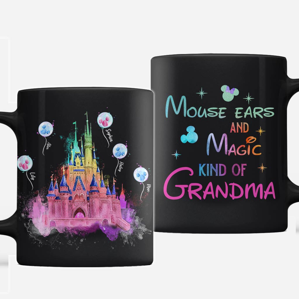 Personalized Mouse Mug Magic Kind of Grandma Gift 11oz