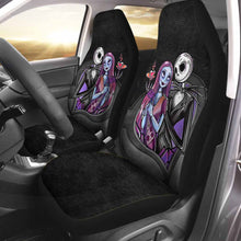 Load image into Gallery viewer, Personalized Nightmare Themed Seat Covers for Couples
