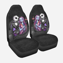 Load image into Gallery viewer, Personalized Nightmare Themed Seat Covers for Couples
