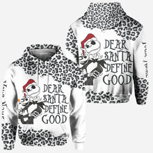 Load image into Gallery viewer, Personalized Christmas Hoodie and Leggings Set with Custom Name
