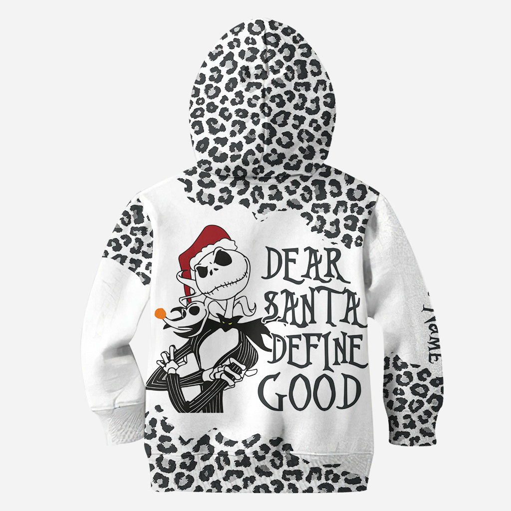 Personalized Christmas Hoodie and Leggings Set with Custom Name