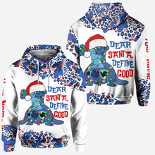 Load image into Gallery viewer, Personalized Christmas Ohana Hoodie &amp; Leggings Set Gift
