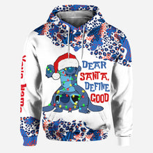 Load image into Gallery viewer, Personalized Christmas Ohana Hoodie &amp; Leggings Set Gift
