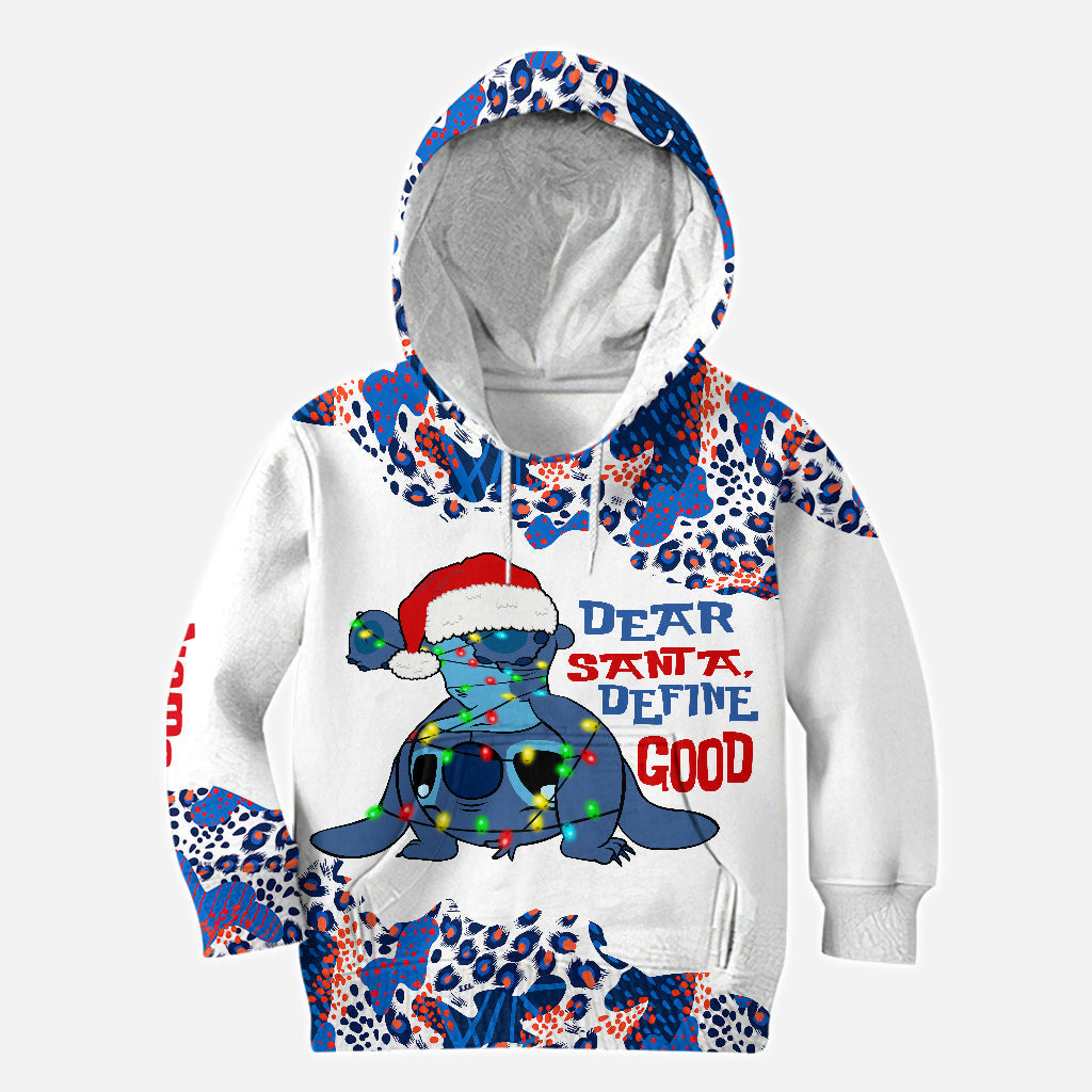 Personalized Christmas Ohana Hoodie & Leggings Set Gift