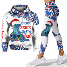 Load image into Gallery viewer, Personalized Christmas Ohana Hoodie &amp; Leggings Set Gift
