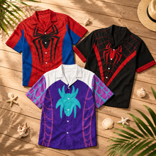 Load image into Gallery viewer, Personalized Superhero Hawaiian Shirt Costume for Him
