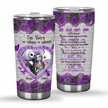 Load image into Gallery viewer, Personalized Couples Tumbler with Custom Names Unique Gift for Anniversary or Valentine's Day
