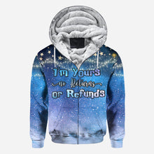 Load image into Gallery viewer, Personalized Couple Ohana Hoodie Galaxy Print Custom Names Gift
