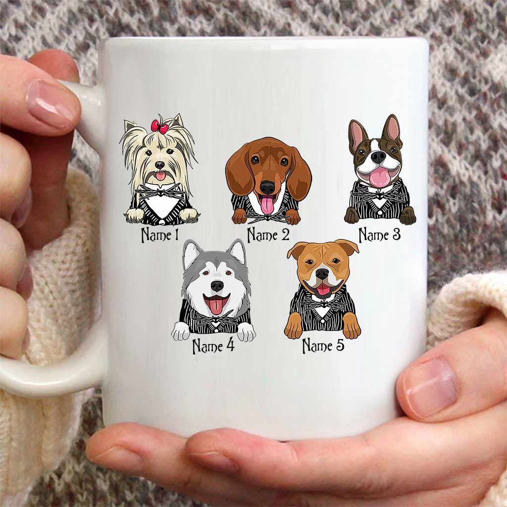 Personalized Dog Mug Custom Names for Dog Lovers Gift