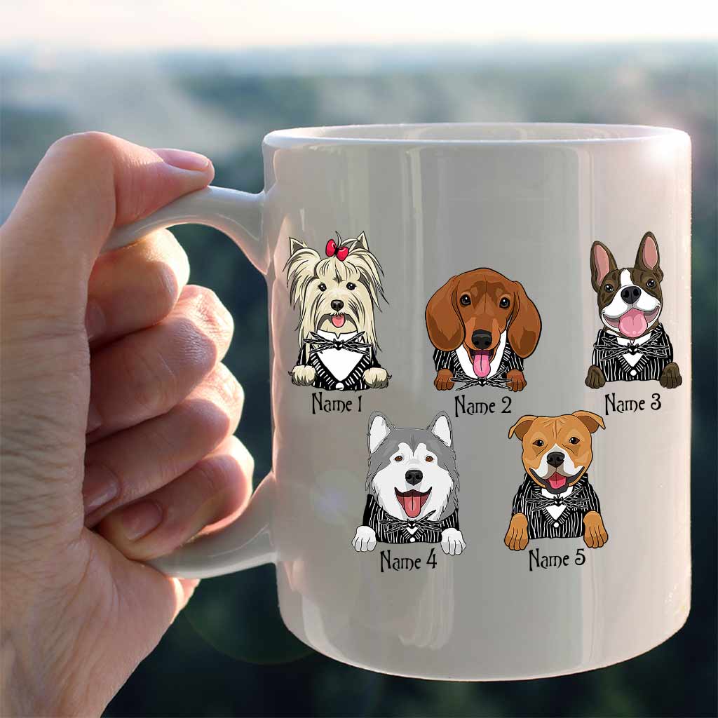 Personalized Dog Mug Custom Names for Dog Lovers Gift