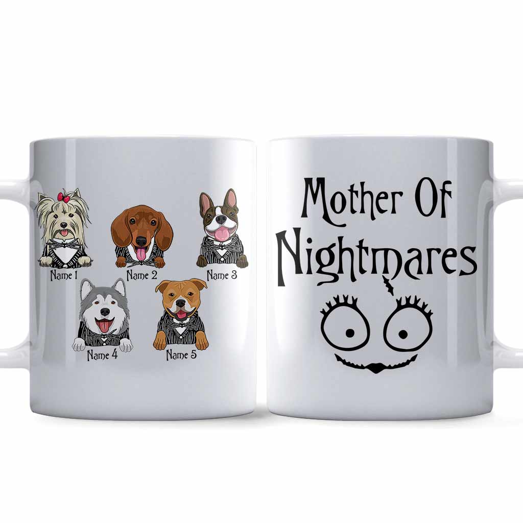 Personalized Dog Mug Custom Names for Dog Lovers Gift