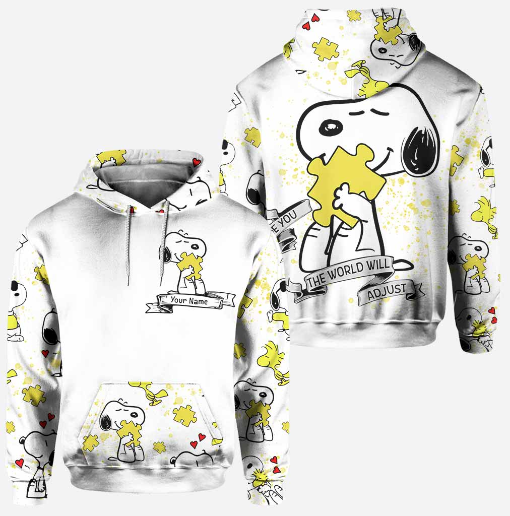 Personalized Autism Awareness Hoodie and Leggings Set for Kids