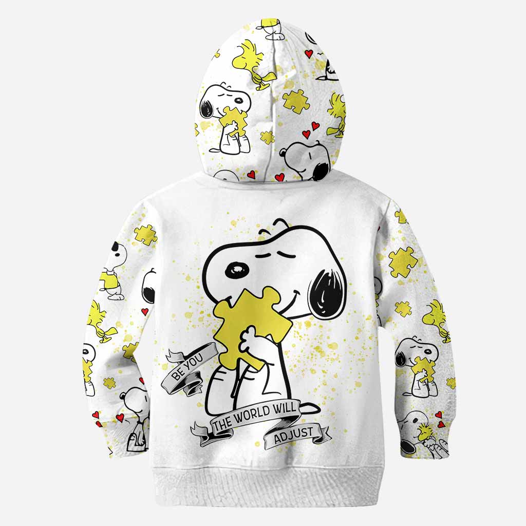 Personalized Autism Awareness Hoodie and Leggings Set for Kids