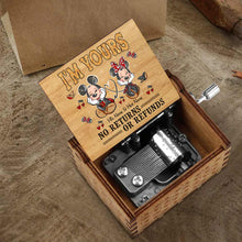 Load image into Gallery viewer, Personalized Hand Crank Music Box with Custom Names Gift
