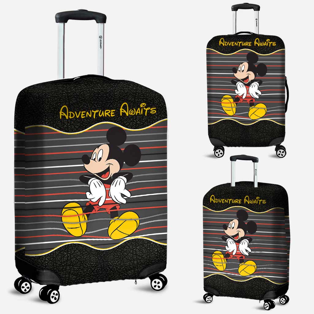 Personalized Disney Mickey Mouse Luggage Cover for Travel