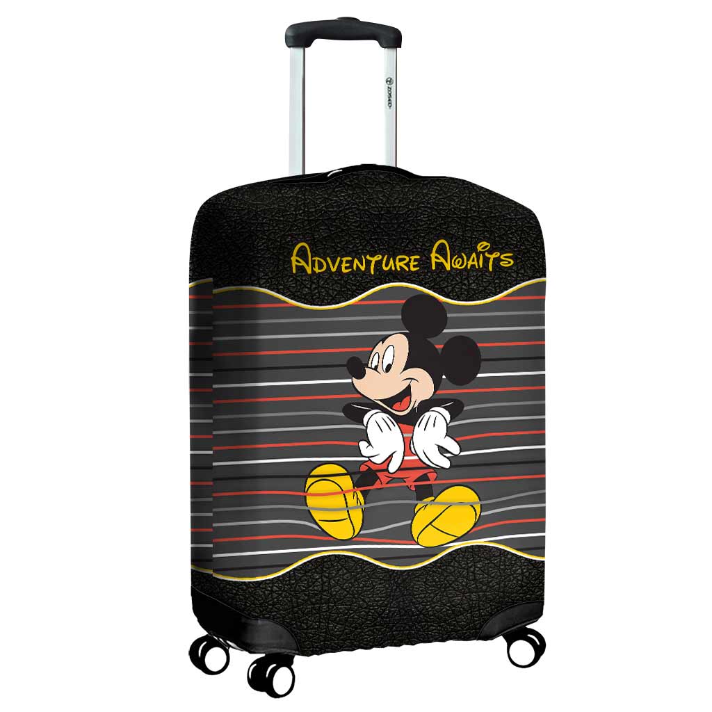 Personalized Disney Mickey Mouse Luggage Cover for Travel
