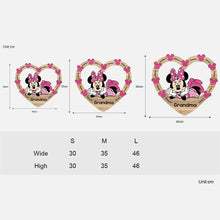 Load image into Gallery viewer, Personalized Minnie Mouse Wood Sign Gift for Grandma - Mother's Day
